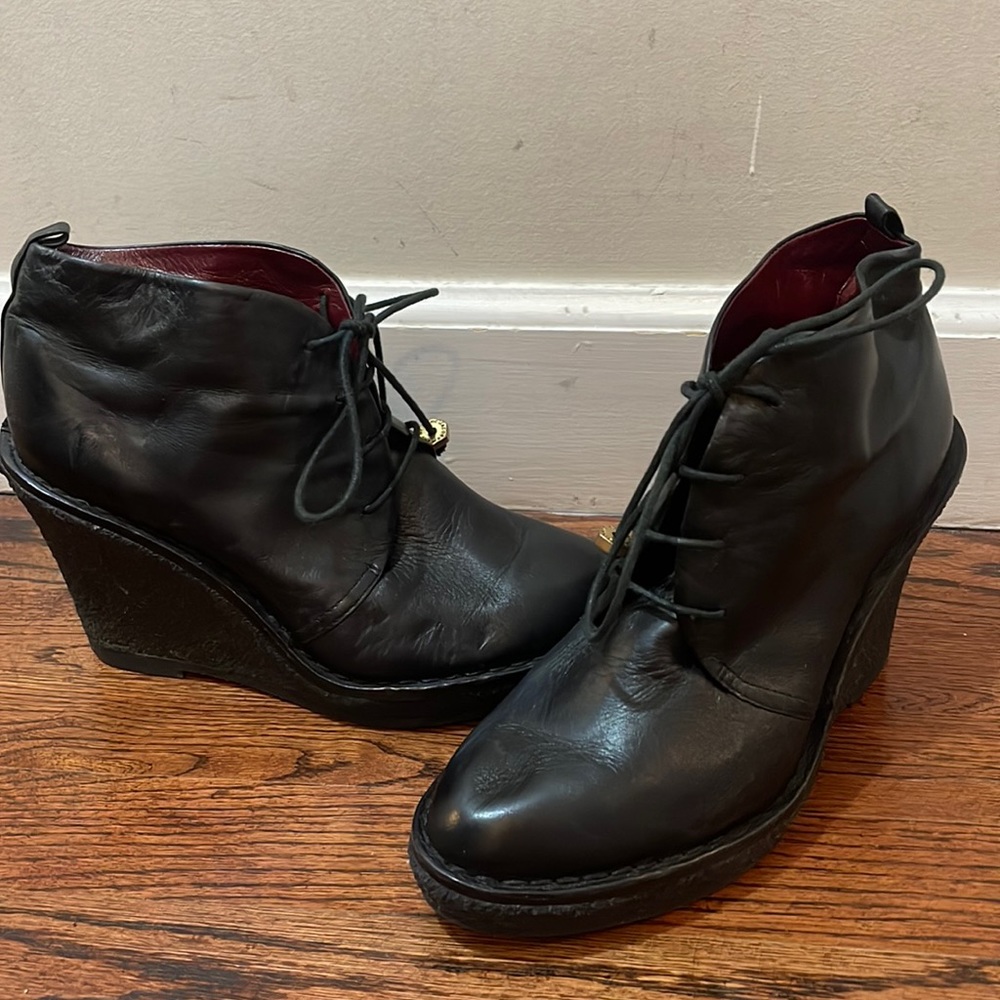 Marc by Marc Jacobsen Leather Ankle Boots